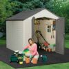 Outdoor Storage Shed Floor Mat, Outdoor Carport Floor Mat, Patio Furniture Mat - Thickened Soft Material, Reusable,Durable, Non-Slip Backing, Was