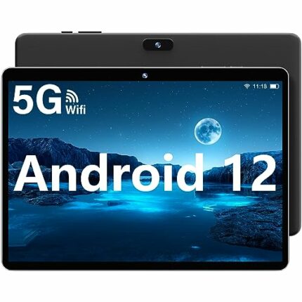 SGIN Android 12 Tablet, 10.1 inch Tablet with Quad-Core Processor, Tablets with 2GB RAM 64GB ROM(TF 512GB), IPS FHD Display, Bluetooth 4.2, 2MP +