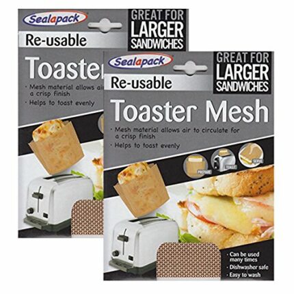 SEALAPACK® RE-USEABLE TOASTER MESH, CRISPER TOAST & SANDWICHES Lear, SAP054