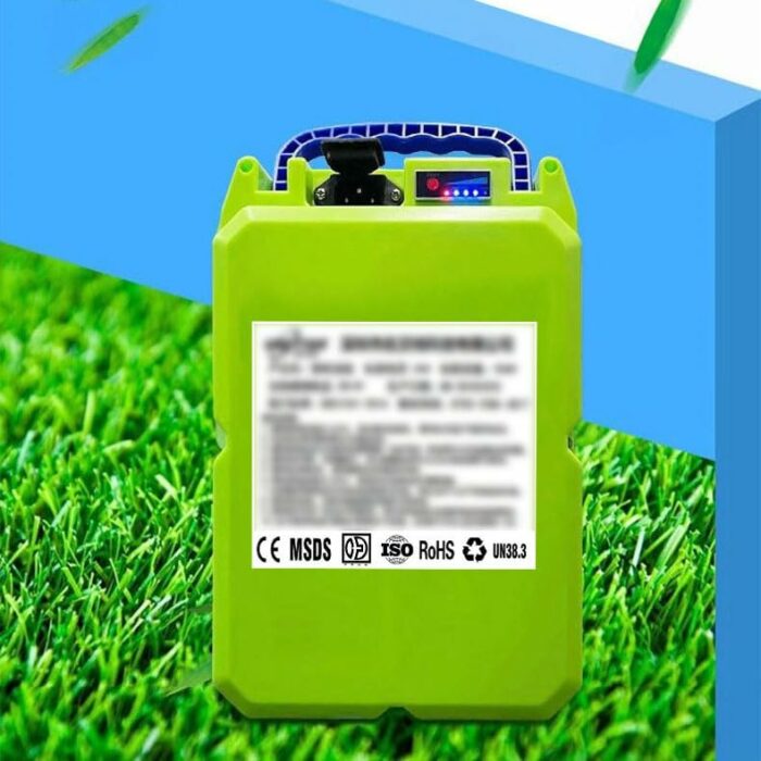 FARUTA 24V/48V Electric Lawn Mower Lithium Battery Tea Picker Hedge Trimmer 20Ah Garden Tools Battery with Battery Display and Charger,24V