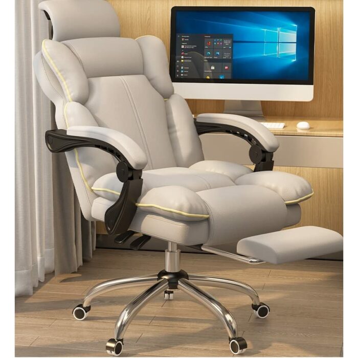 DINGZZ Computer Chair Home Boys And Girls Can Adjust The Live Gaming Chair Boss Chair Lazy Swivel Office Chair