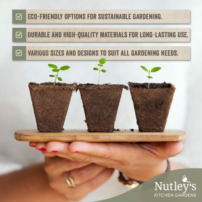 Nutley's 40-Cell Seed Propagator Set with drainage holes (pack of 3)
