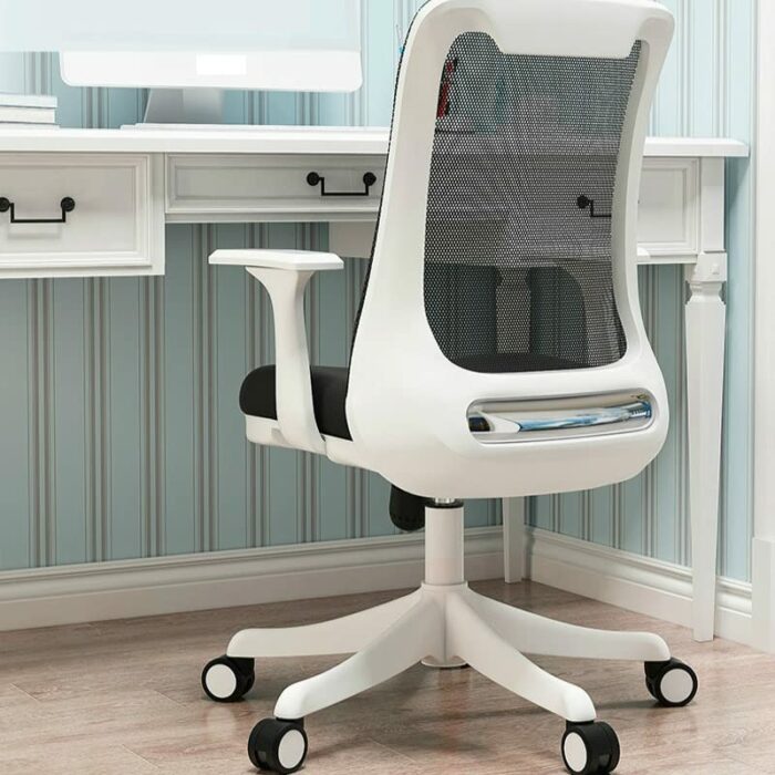 SLNFXC Home Computer Chair Ergonomic Office Chair Lift Swivel Chairs Mesh Staff Chair Chaise