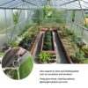 15-Pack Greenhouse Bolts and Rings, Aluminium Cropped Head Greenhouse Bolts and Nuts, Creating Suspension Anchors Point In Glazed Steel Channels