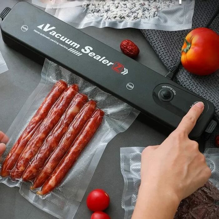 Morezhome, Vacuum Sealer, Automatic Vacuum Sealer machine, Bag sealer one-touch vacuum sealer machine, sealing dry food vacuum machine, With 10 p