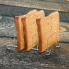 VFM - Air Fryer Wire Toast Rack - Air Fryer Accessory - 15.5cm X 8.5cm X 5.5cm for Oven and Press Cooker, Barbecue, Roasting Oven Air Fryers Oven