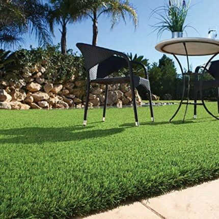GG Premium Artificial Grass Outdoor Garden Grass 28mm Height 1x4 metre Grass Mat Art Matte Lawn