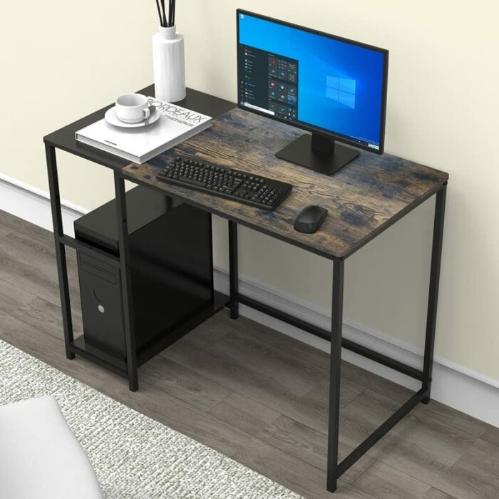 N/A Computer Desk Desk Laptop Home Office Study Desk Work Games Small Executive Desk Bedroom Desk (Color : A)