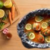 30 Counts Slow Cooker Liners and Cooking Bags Extra Large Size Cooking Bags Fit 6-10 Quarts Slow Cooker,Oval & Round Pot,14"x 22",BPA Free,