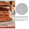 Vacuum Food Sealer Rolls 2 Rolls (32 * 600 cm) BPA Free, Heavy Duty Embossed Vacume Sealer Storage Bags Rolls for Sous Vide Cooker and All Vaccum