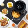2Pcs Heat Resistant Mat for Air Fryer,BetterJonny Kitchen Countertop Protector Mat, Non-Slip Appliance Moving,Mat Kitchen Appliance Sliders Funct