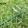 100-Pack Anti-Rust Galvanized Garden Ground Pegs Staples 6" /150mm, 11 Gauge (3.0mm) Heavy Duty Steel Sod Stakes Anchor Pin U-Shaped Lawn Garden
