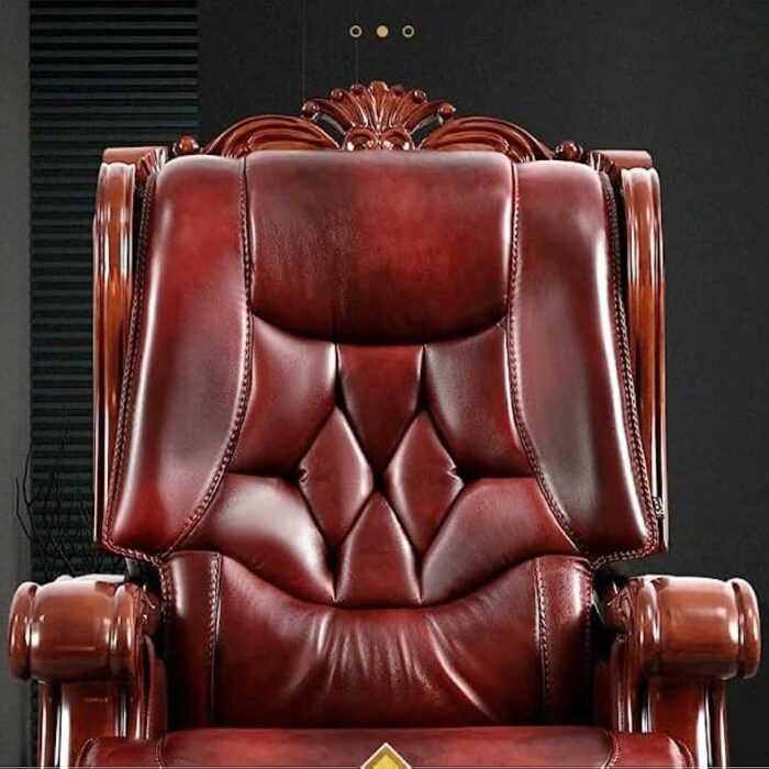 DINGZZ Recliner Leather Big Manager Big Shift Chair Home Office Chair