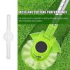 24 PCS Strimmer Blades Lawn Mower Blades Metal Blade Strimmers Replacement Accessories for Outdoor Tough Weeds Undergrowth Grass Cutting