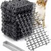 12Pcs Cat Scat Mat with Spikes, Cat Animal Spikes Repellent Prickle Strip Dig Stoppers with 4 Nails for Indoor Outdoor Garden Furniture Protector