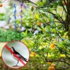 Yafe 8Pcs Reflective Bird Deterrent Rods, 7 color 30cm Hanging Bird Repellents Reflective Wind Spiral- Keep Birds Away From Your Home, Garden, Pa