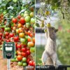 zonpor Ultrasonic Fox Repellent Cat Repellent Solar Battery Powered Animal Scarer Repellent for Garden, Waterproof Outdoor Deterrent Repeller