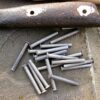 5 x Rivets for Shovel Spade Fork Handle Repair 50x6mm rake Hoe Garden Lawnmower