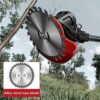 118VF 7500mah Portable Electric Grass Trimmer Handheld Lawn Mower Agricultural Household Cordless Weeder Garden Pruning Tool
