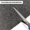 YEXEXINM 5.3 x 3.3 FT Outdoor Storage Shed Mat-Waterproof Dustproof Outdoor Carport Mat- Backing Prevents Liquid Penetration，Anti-Slip Patio Furn