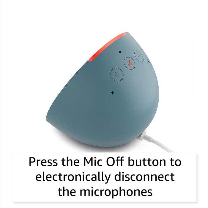 Echo Pop (Newest gen) Full sound compact Wi-Fi and Bluetooth smart speaker with Alexa Charcoal
