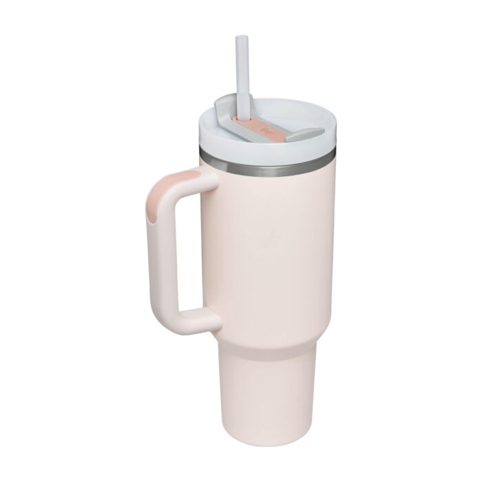Stanley Quencher H2.0 Flowstate Tumbler 1.2L - Cold For 11 Hours - Iced For 48 Hours Rose Quartz