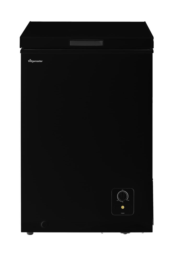 Fridgemaster Chester Freezer 4 Star Freezer Rating 95L Black E Rated