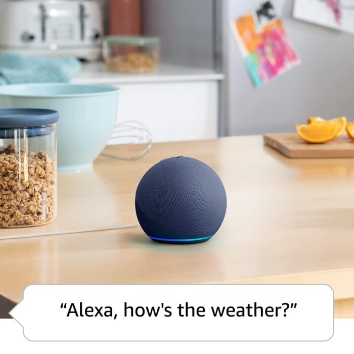 Echo Dot (Newest gen) Big vibrant sound Wi-Fi and Bluetooth smart speaker with Alexa Charcoal