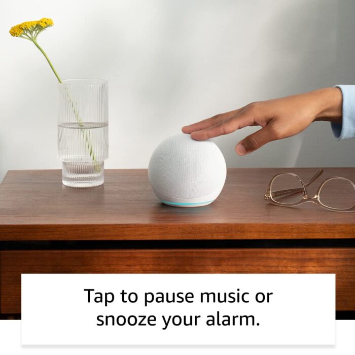 Echo Dot (Newest gen) Big vibrant sound Wi-Fi and Bluetooth smart speaker with Alexa Charcoal