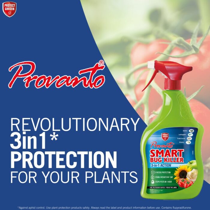 Provanto Smart Bug Killer, 1L - Fast Acting Bug Killer Spray