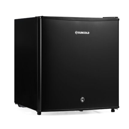Subcold Eco50 Mini Fridge White Table-Top Model 45L, Black
