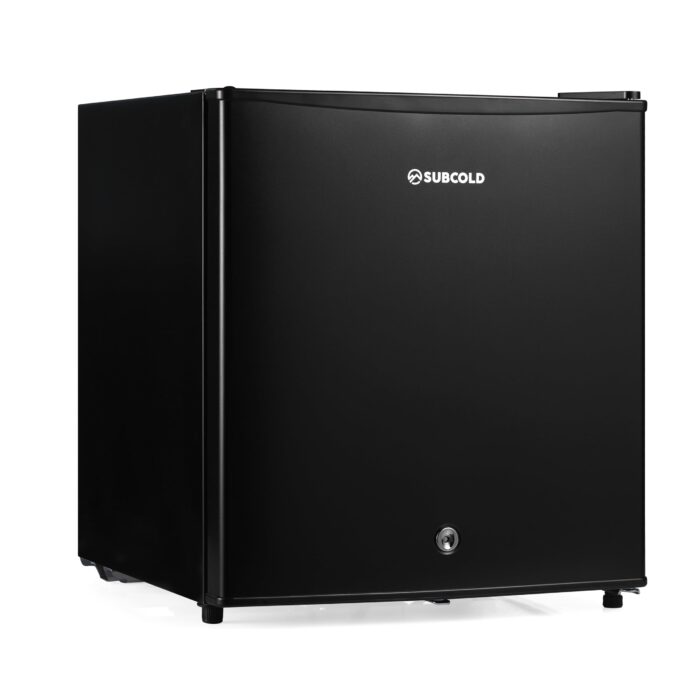 Subcold Eco50 Mini Fridge White Table-Top Model 45L, Black