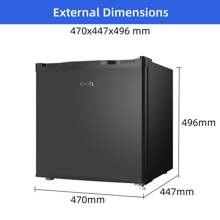 CHiQ Mini Fridge 46L E Energy Rating Table Top Fridge