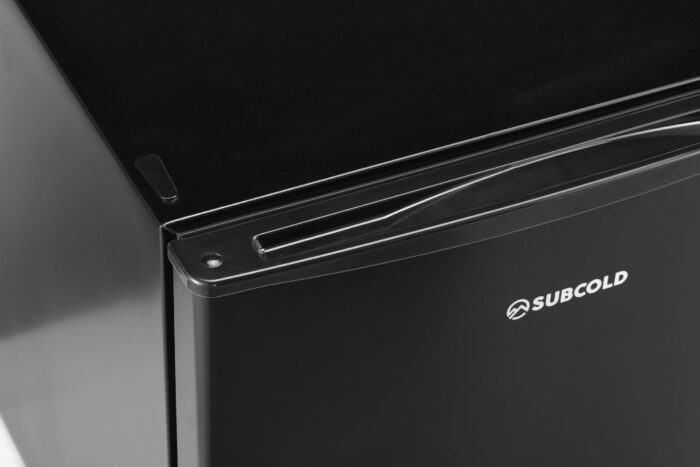 Subcold Eco50 Mini Fridge White Table-Top Model 45L, Black