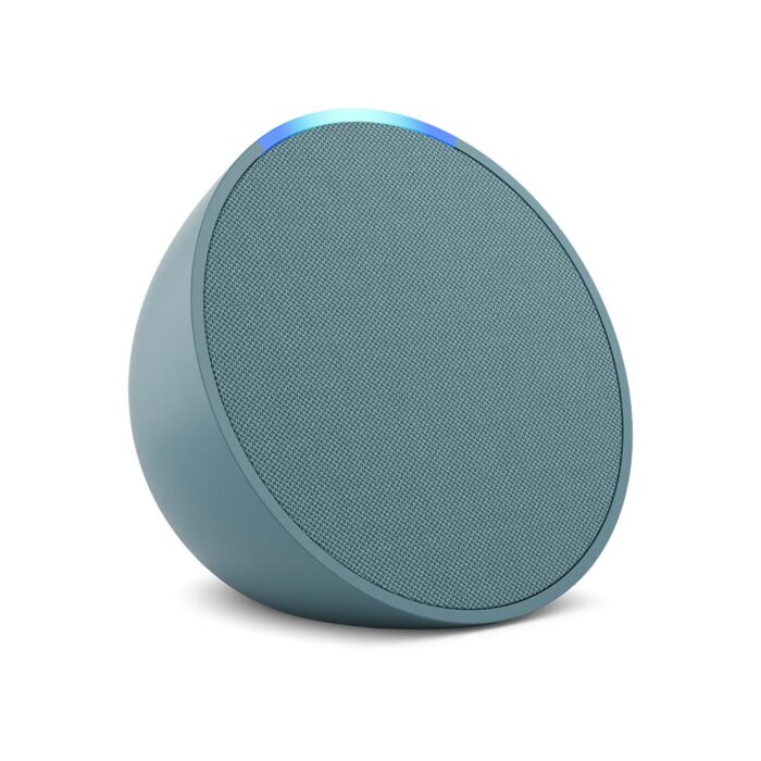 Echo Pop (Newest gen) Full sound compact Wi-Fi and Bluetooth smart speaker with Alexa Midnight Teal