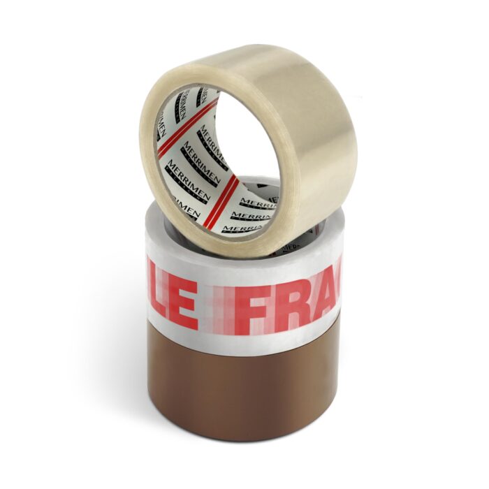 Strong Heavy Duty Mixed Roll Pack Packaging Tape (48MM x 66M) (3 rolls, Mixed)