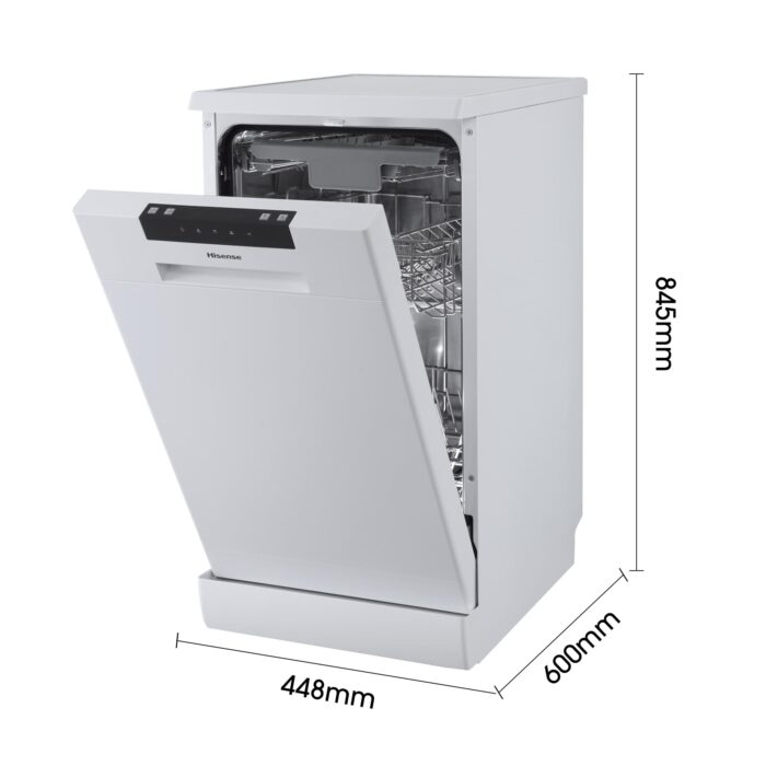 Hisense Dishwasher White HS523E15WUK Slimline