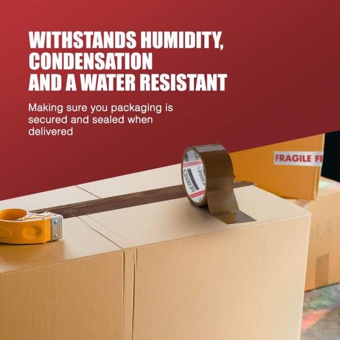 Strong Heavy Duty Mixed Roll Pack Packaging Tape (48MM x 66M) (3 rolls, Mixed)