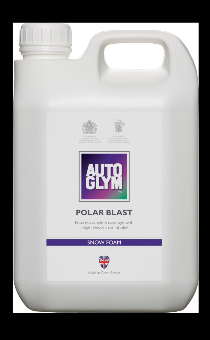 Autoglym Polar Blast, 2.5L - Thick Snow Foam Pre-Wash pH Neutral Car Cleaner, White