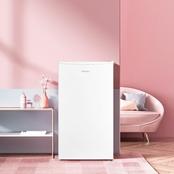 Comfee Under Counter Fridge 93L Small Fridge with Cooler Box White