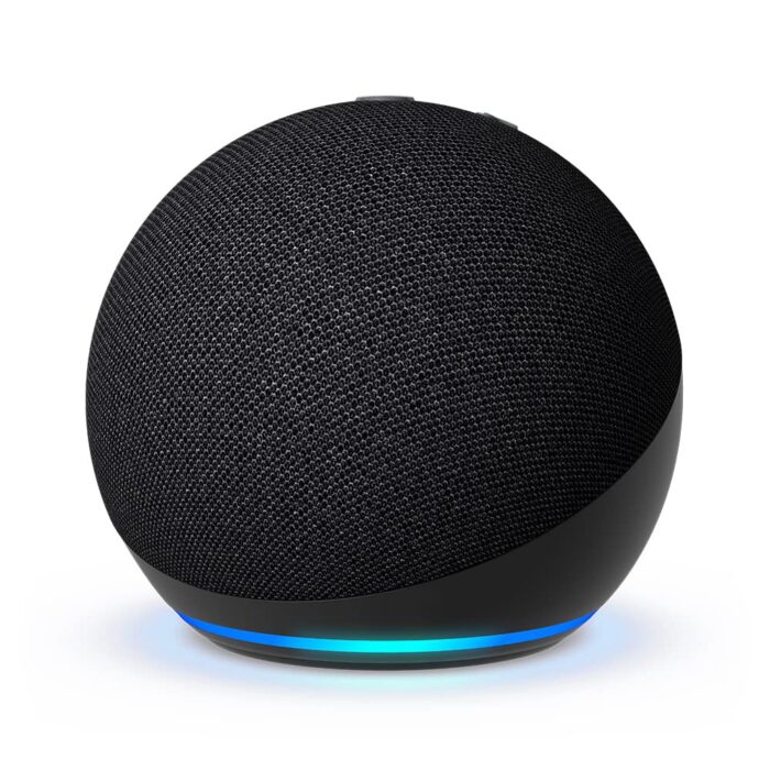 Echo Dot (Newest gen) Big vibrant sound Wi-Fi and Bluetooth smart speaker with Alexa Charcoal