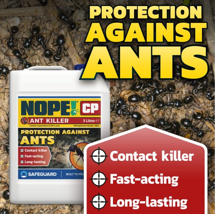 NOPE! CP Ant Killer (5 Litre) Long-Lasting, Fast Acting for Indoor and Outdoor use