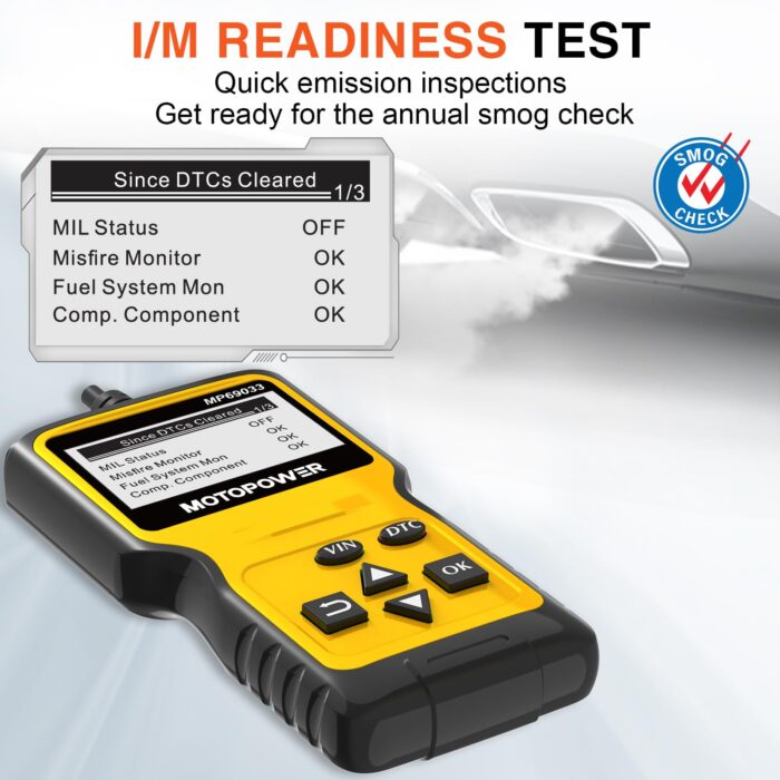 Motopower MP69033 OBD2 Scanner Universal Car Engine Fault Code Reader