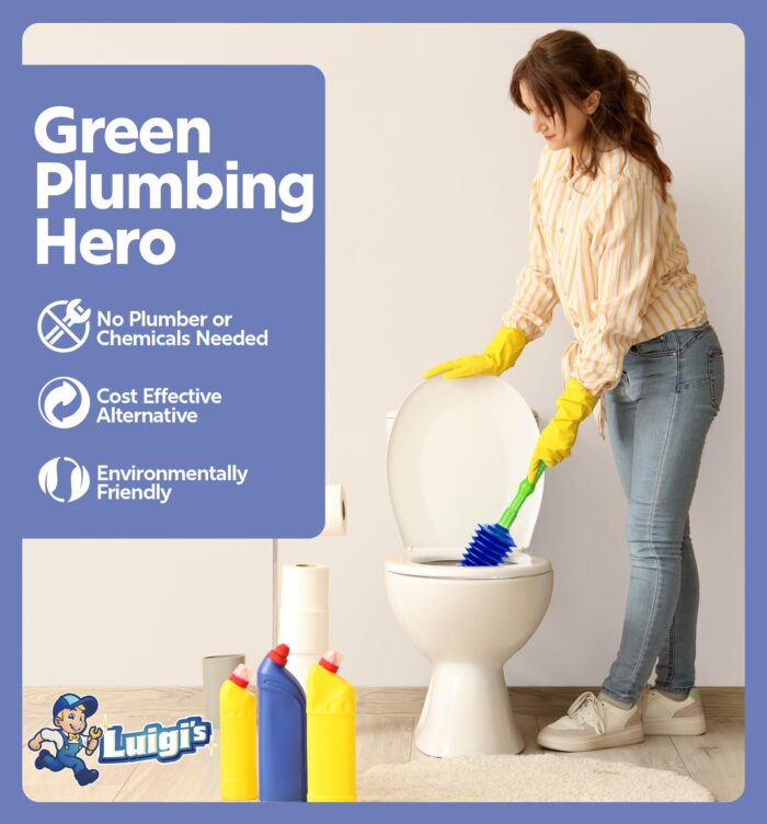 Luigi's The World's Best Toilet Plunger