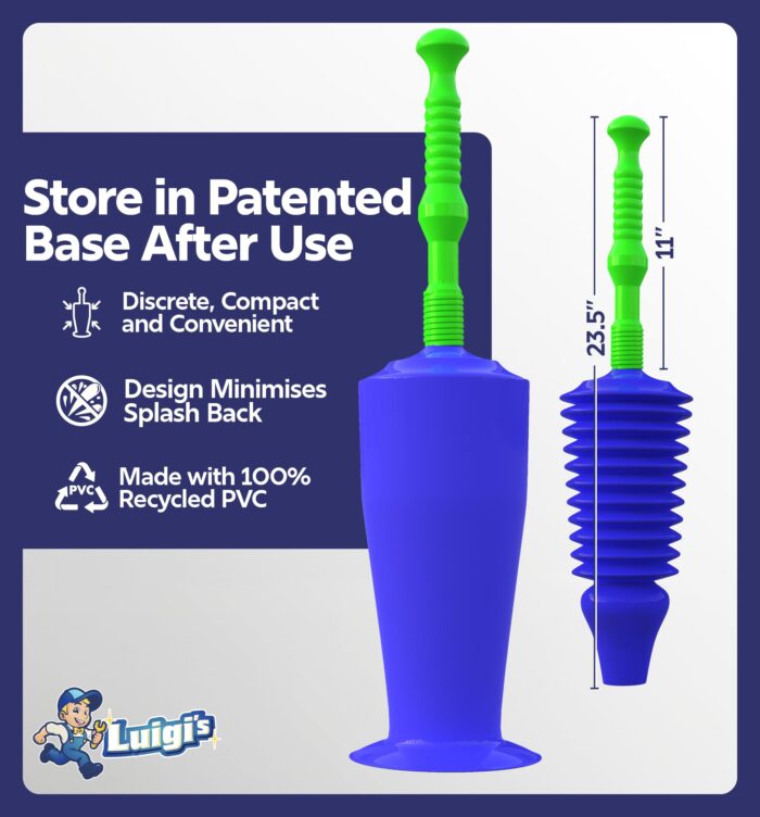 Luigi's The World's Best Toilet Plunger