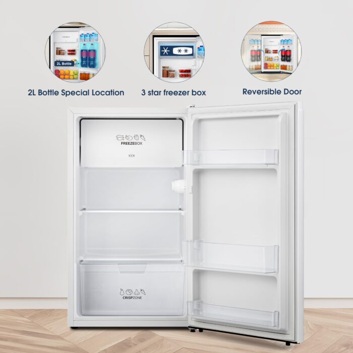 Fridgemaster MUR4894E 82L Under Counter Fridge with LED Lighting