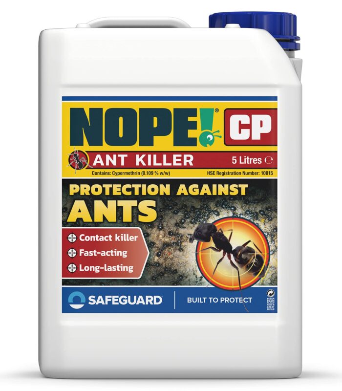 NOPE! CP Ant Killer (5 Litre) Long-Lasting, Fast Acting for Indoor and Outdoor use