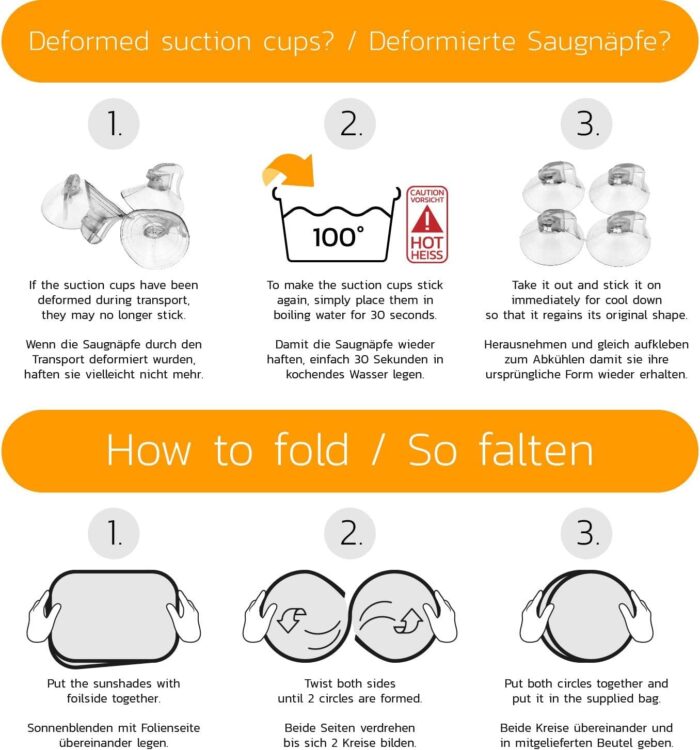 Car Window Shades for Baby with Certified UV Protection