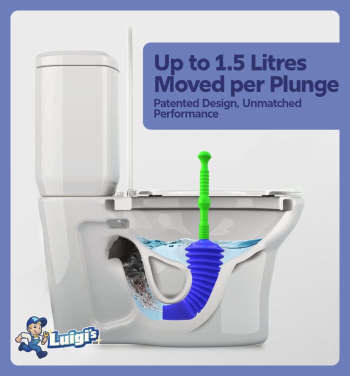 Luigi's The World's Best Toilet Plunger