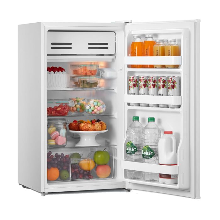 Comfee Under Counter Fridge 93L Small Fridge with Cooler Box White